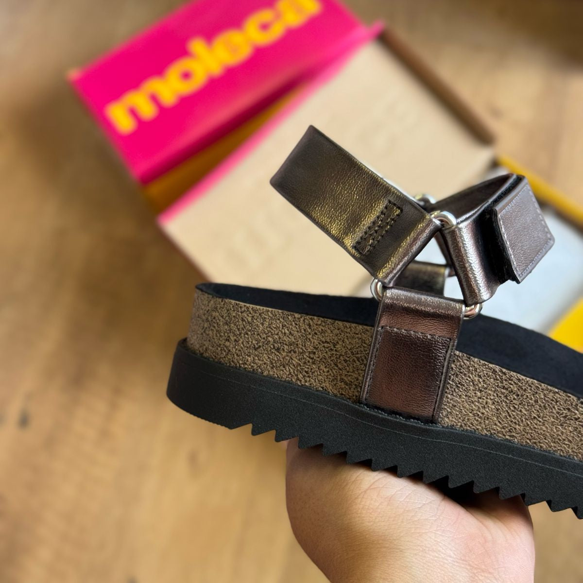 Sandália Papete Moleca 5500.101