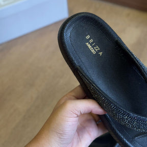 Chinelo de Dedo Arezzo Kioto Strass Z190650002