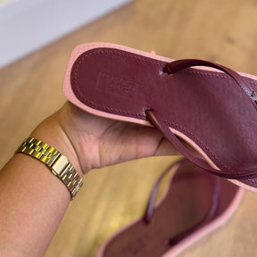 Chinelo de Dedo Arezzo Square Bicolor Brizza Z190270026