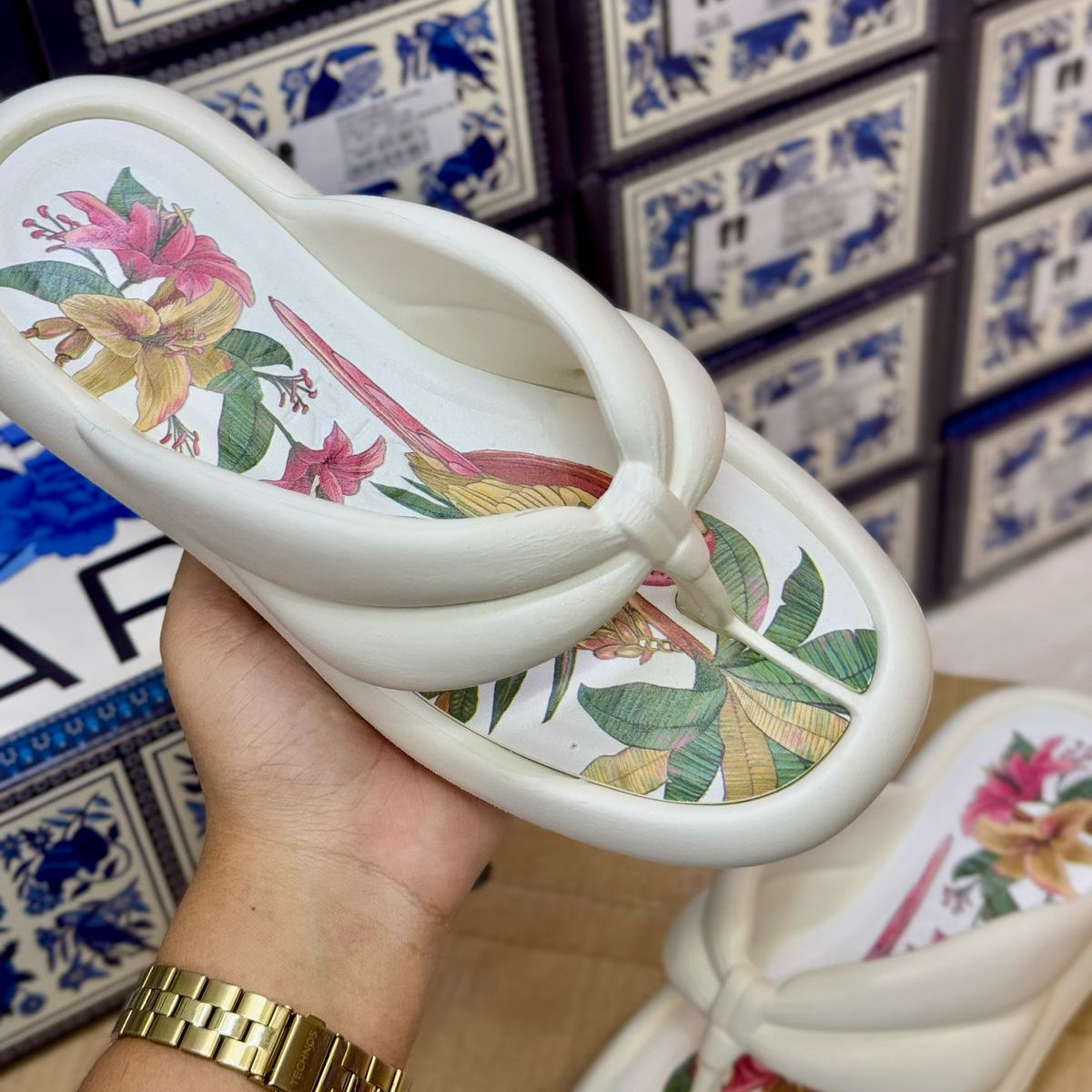 Sandália Farm Rio Katita Print J1005700