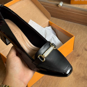 Sandália Beira Salto Baixo em Bloco Rio 4314.104