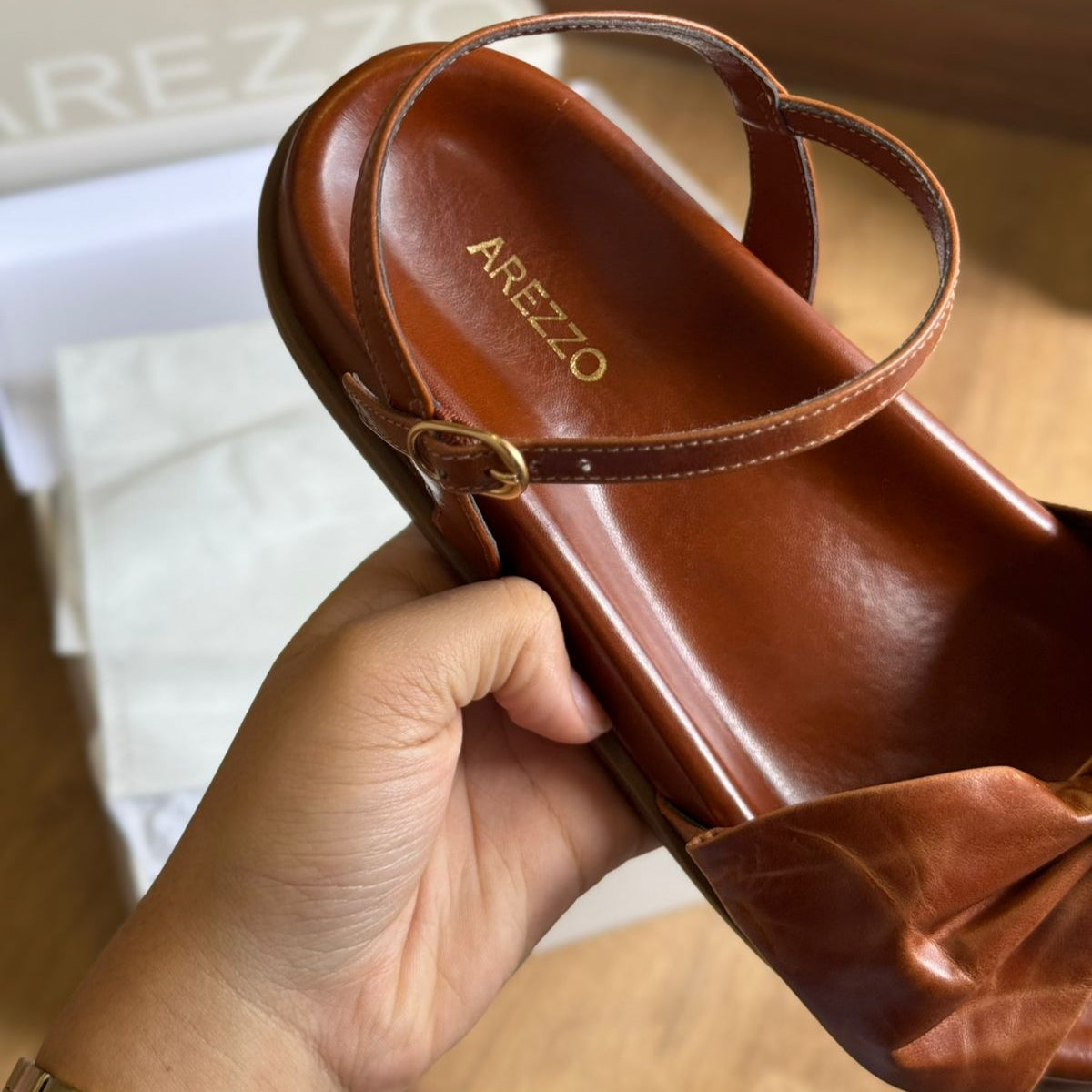 Sandália Arezzo Detalhe do Laço A120160253