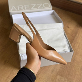 Sandália Arezzo Salto Bloco A137570001