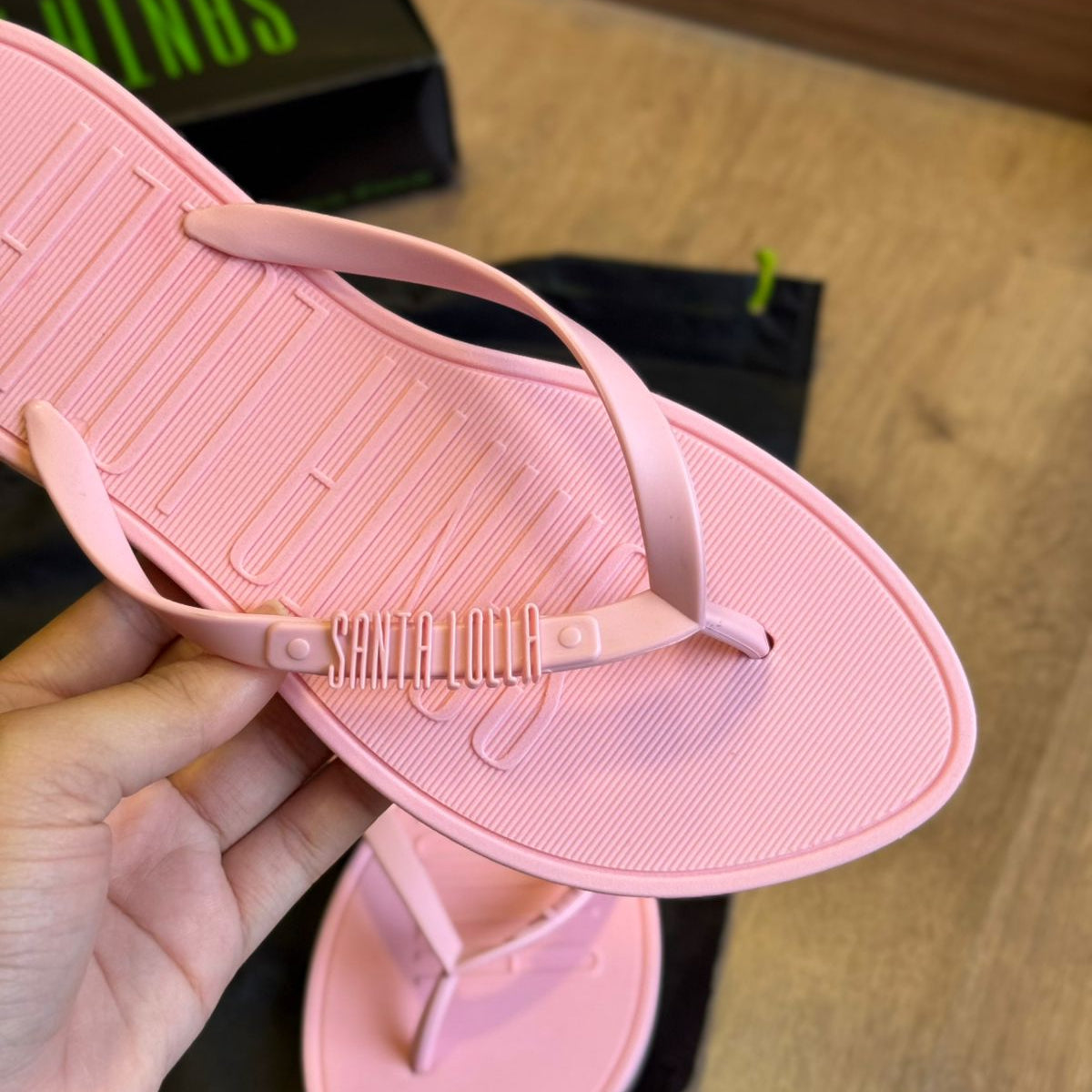 Chinelo Santa Lolla Flip Flop Borracha 086A.4C47.0016