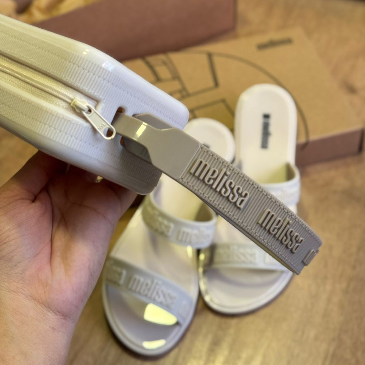 Sandália Melissa Duo M-Lover + Mini Bolsa 36628