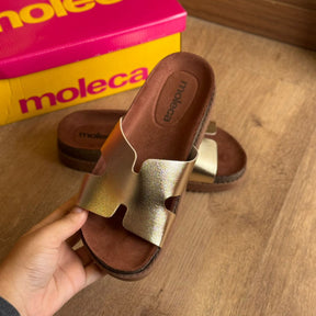 Sandália Moleca Tamanco Plataforma 5500.100