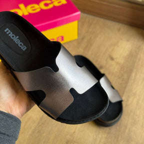 Sandália Moleca Tamanco Plataforma 5500.100