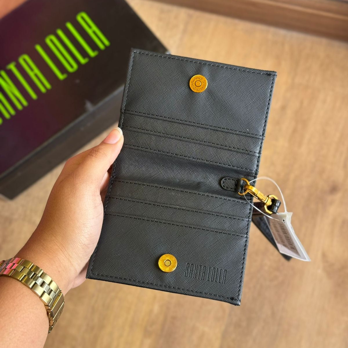 Carteira Santa Lolla Pequena Floater Alça De Mão 0471.42EF.0378