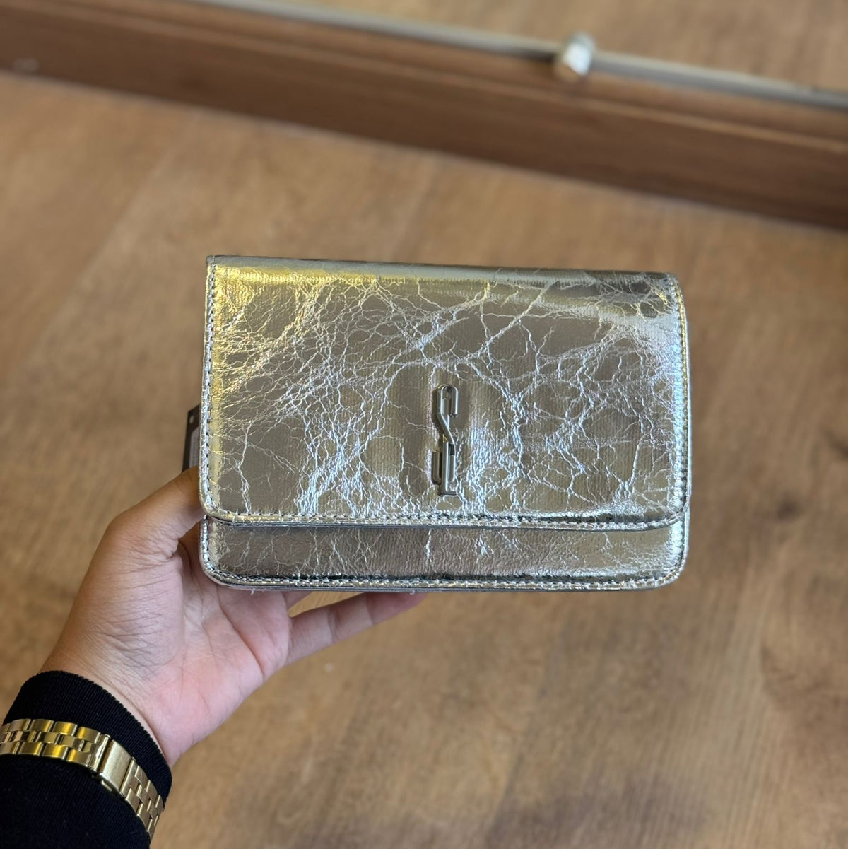 Bolsa Santa Lolla Metal Crinkle e Soft 0470.4BD2