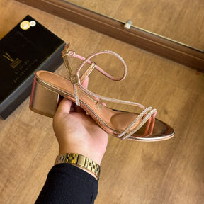 Salto Vizzano Bloco Tiras com Strass 6291.1175.28193