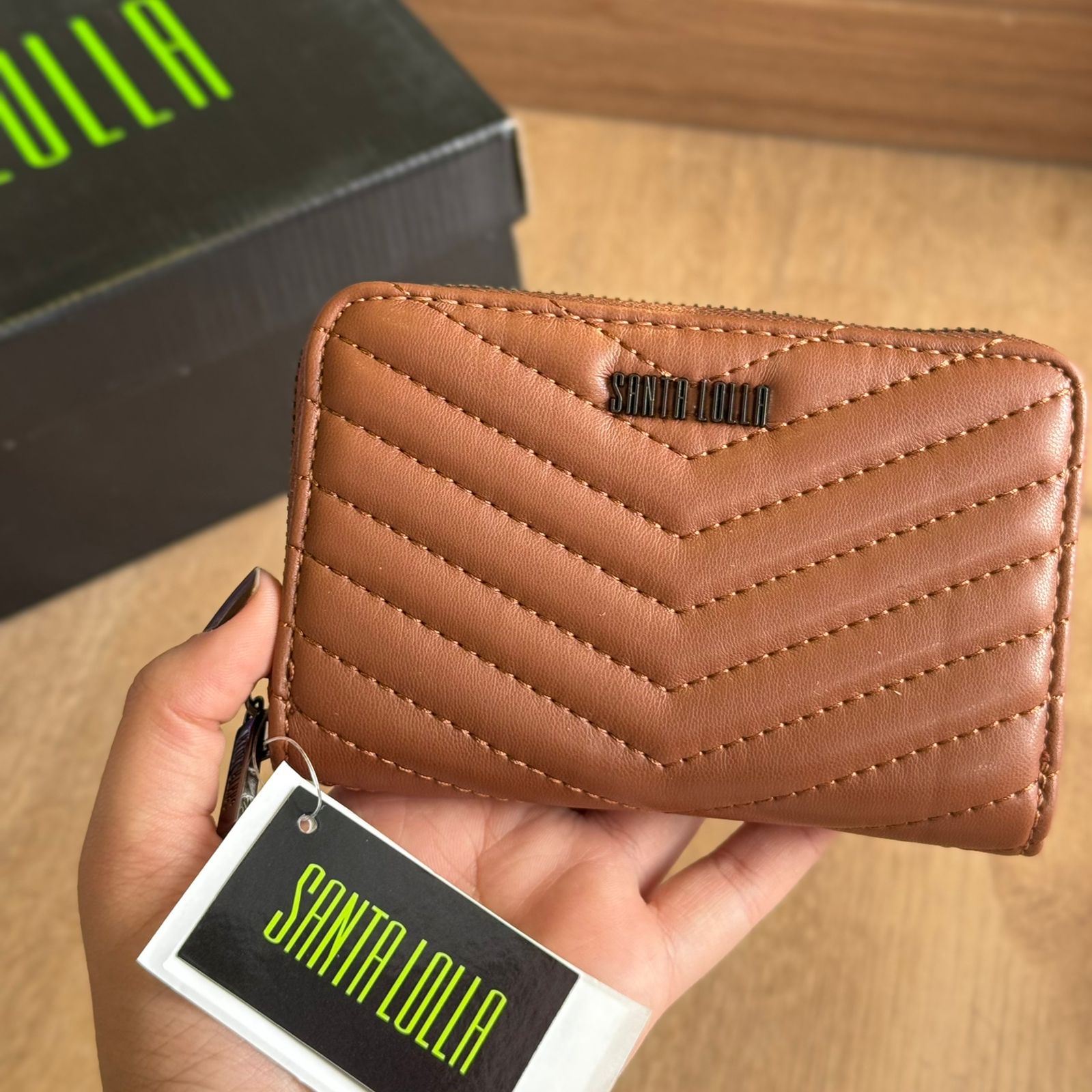 Carteira Santa Lolla Soft Alça De Mão 0471.4A74.037B