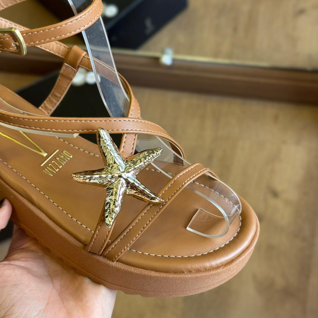 Sandália Vizzano Papete Detalhe de Estrela 6492.326