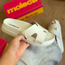 Sandália Moleca Tamanco Plataforma 5500.100