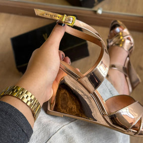 Sandália Salto Anabela Vizzano 6563.101