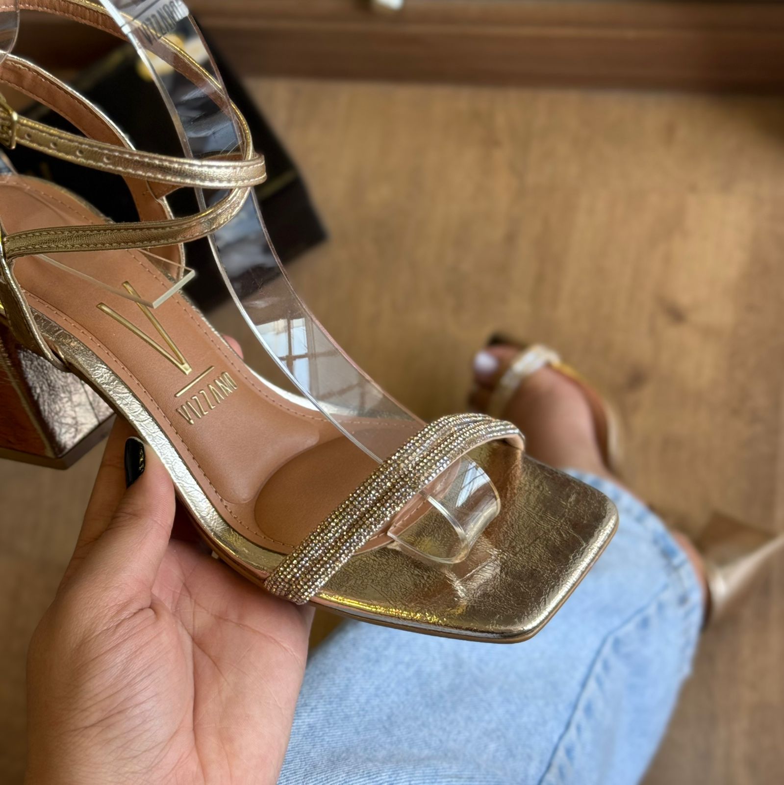 Sandália Salto Vizzano Casual 6464.145