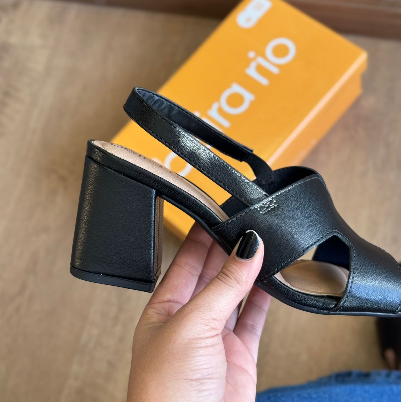 Sandália Salto Beira Rio Casual 8436.231