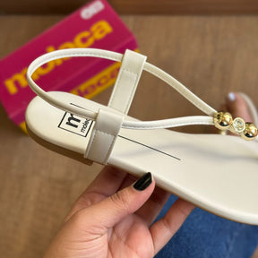 Sandália Moleca Rasteira Casual 5557.101