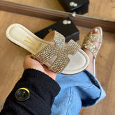 Sandália Rasteira Vizzano Cravejada 6371.1105