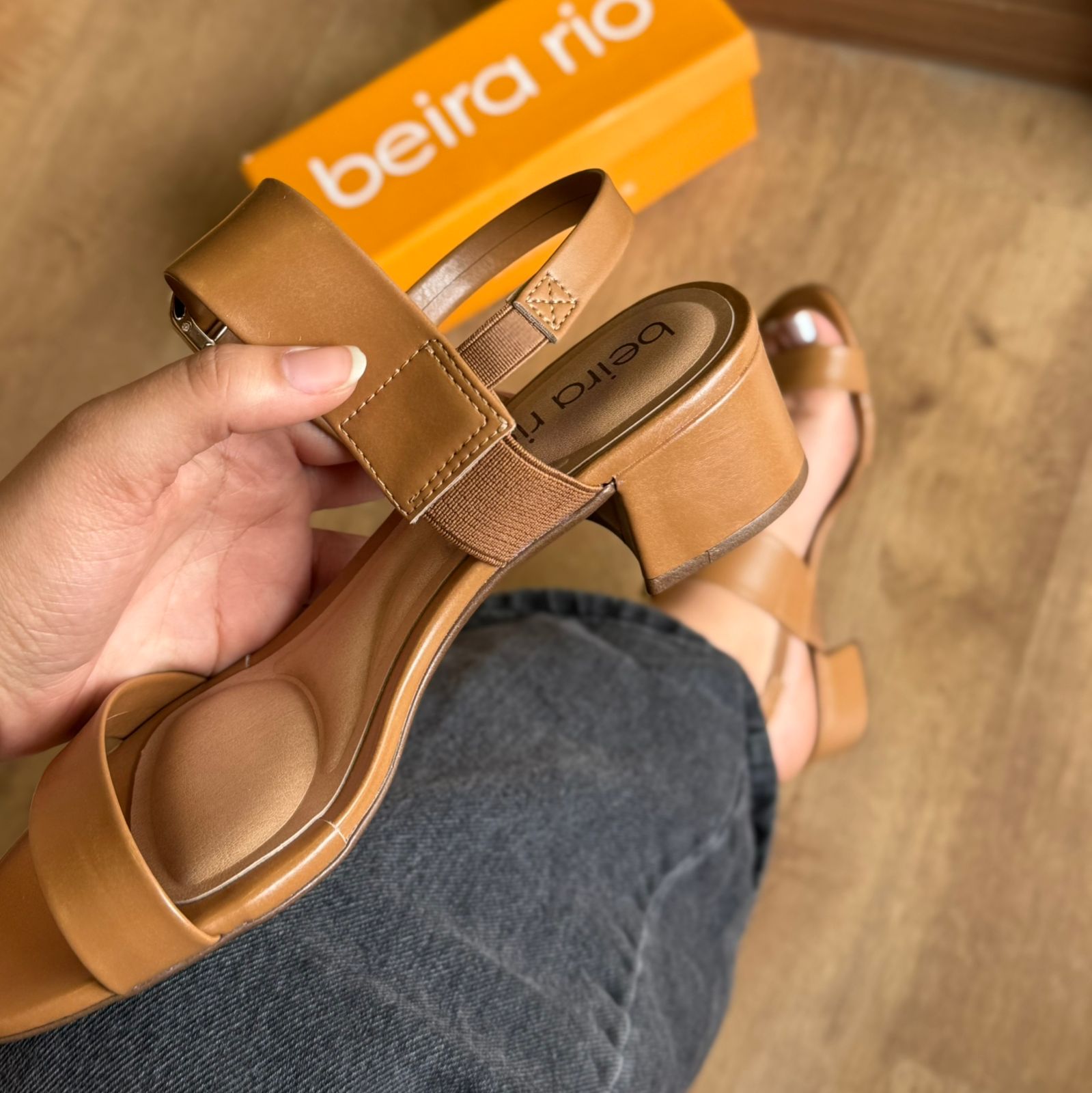 Sandália Detalhe Fivela Beira Rio 8345.644