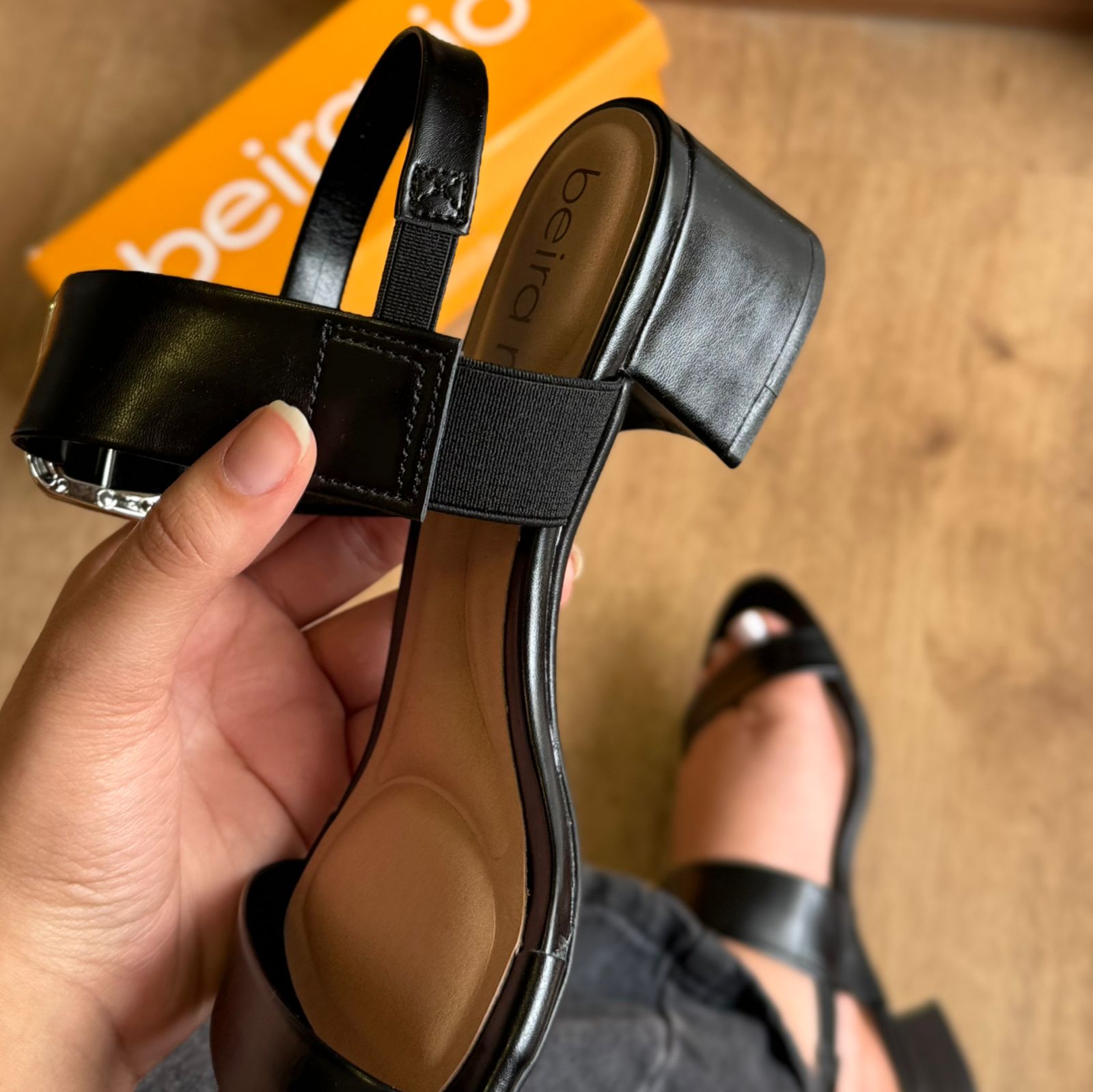 Sandália Detalhe Fivela Beira Rio 8345.644