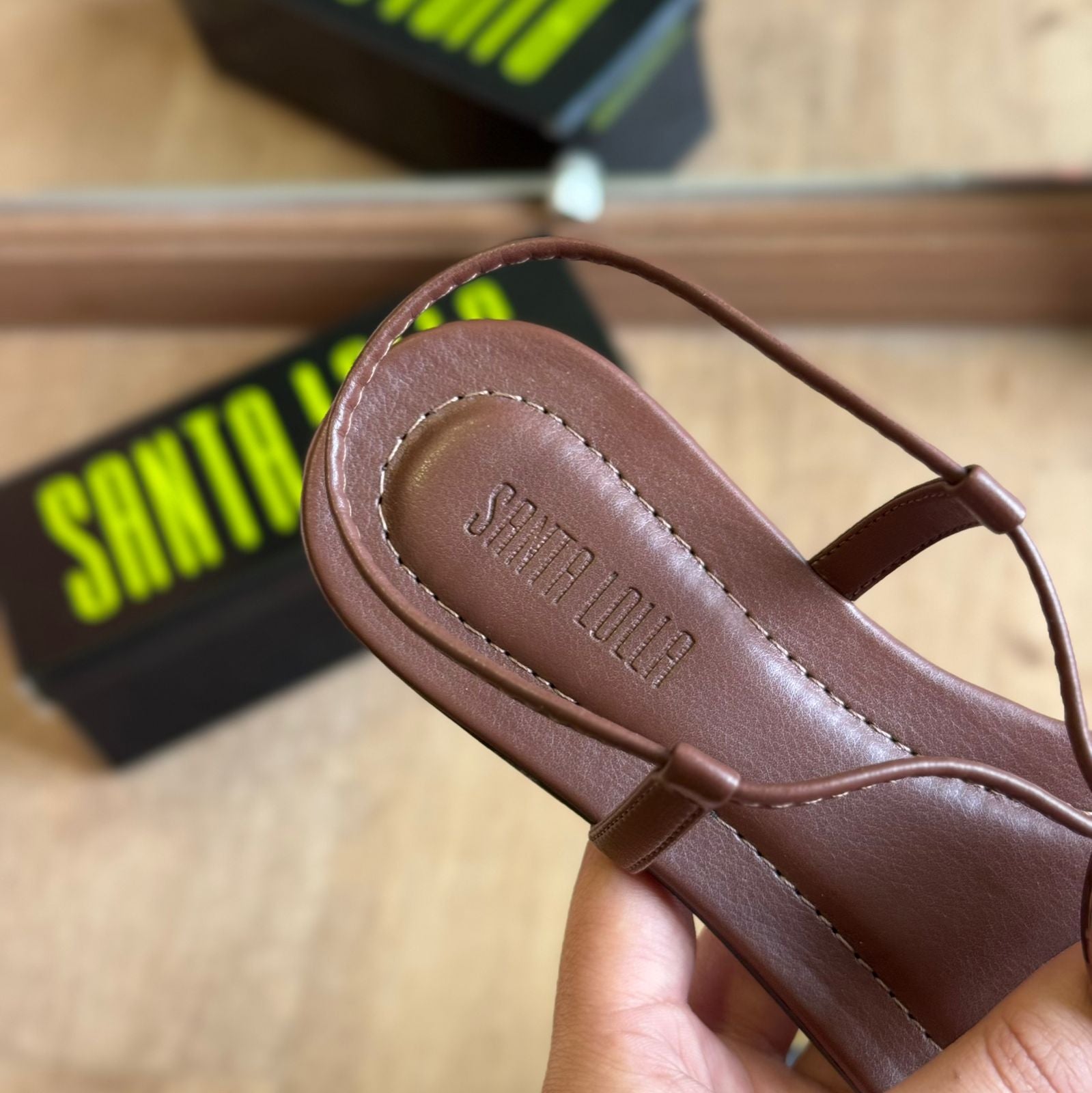 Sandália Rasteira Santa Lolla 07D2.54A2.0300