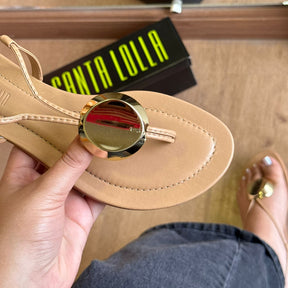 Sandália Rasteira Santa Lolla 07D2.54A2.0300