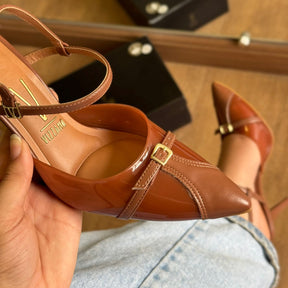 Scarpin Vizzano Detalhe Tela Transparente 1184.1722