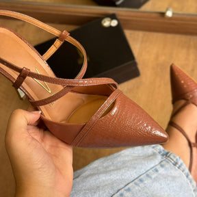 Scarpin Vizzano Croco Verniz Londo 1421.215