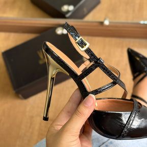 Scarpin Vizzano Croco Verniz Londo 1421.215