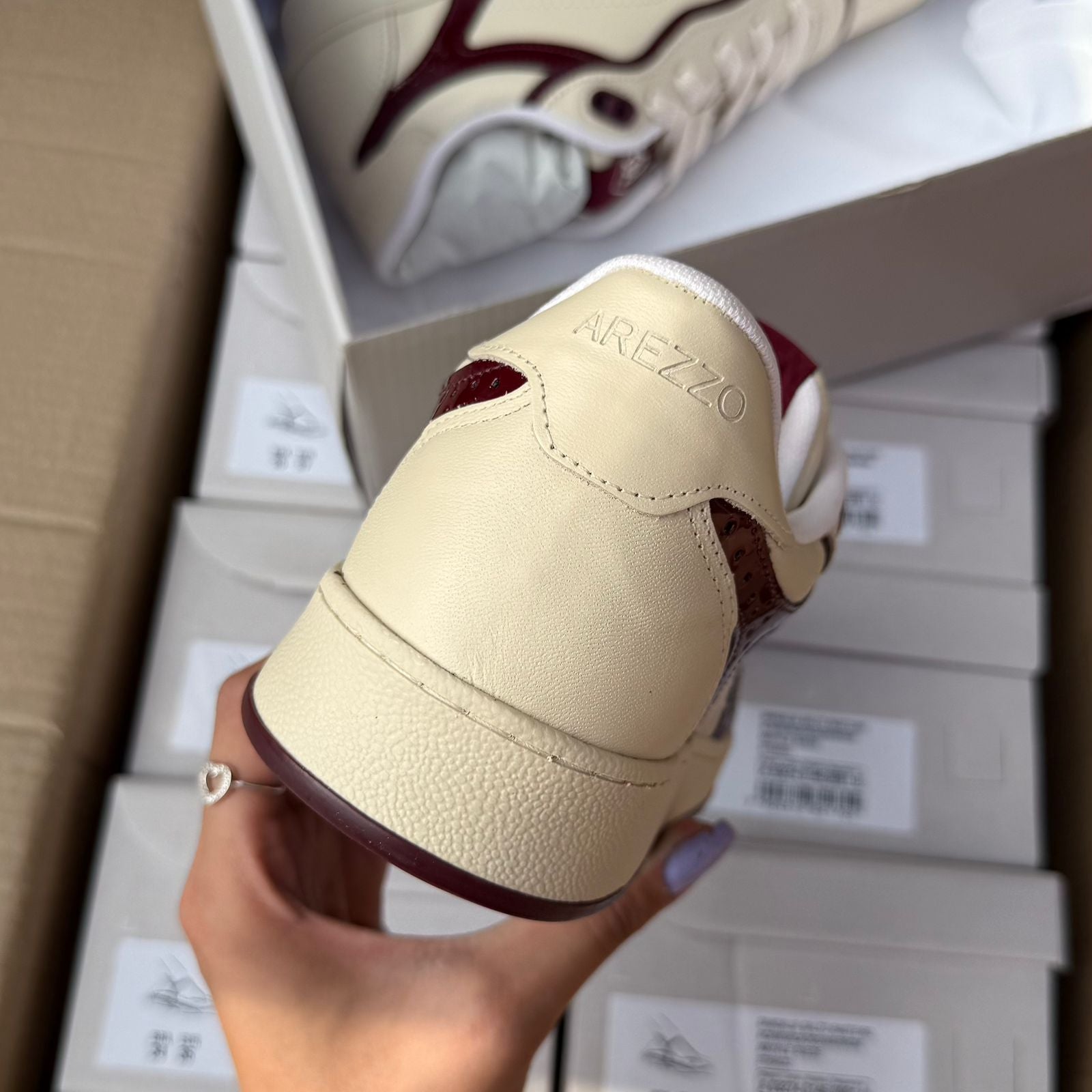 Tênis Casual Couro Arezzo A128040048