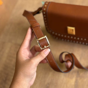 Bolsa Vizzano Placa Dourado 10085.2