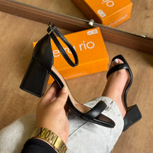 Sandália Beira Rio Salto Bloco 8436.245