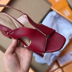 Sandália Beira Rio Slingback Nobuck 8436.238