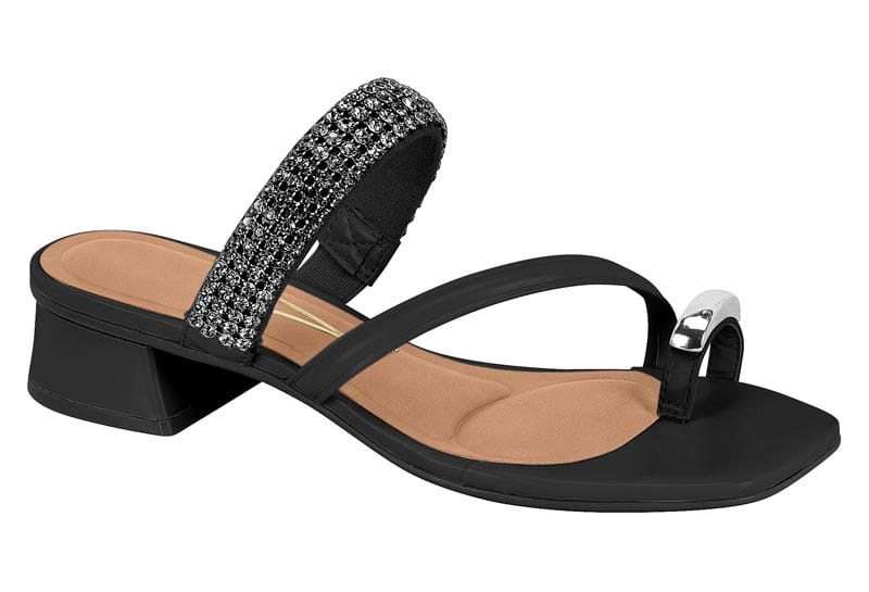 Sandália Vizzano Salto Bloco Baixo 6454.133 - Black Friday