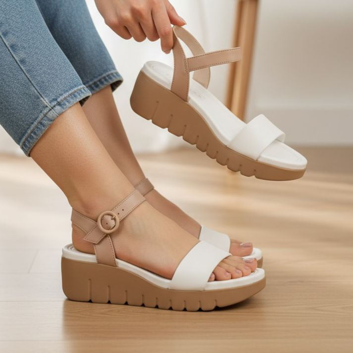 Sandália Moleca Plataforma 5536.100