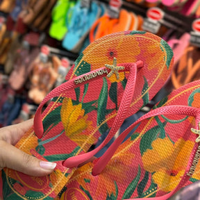 Havaianas Slim Tropical + Pin Estrela do Mar