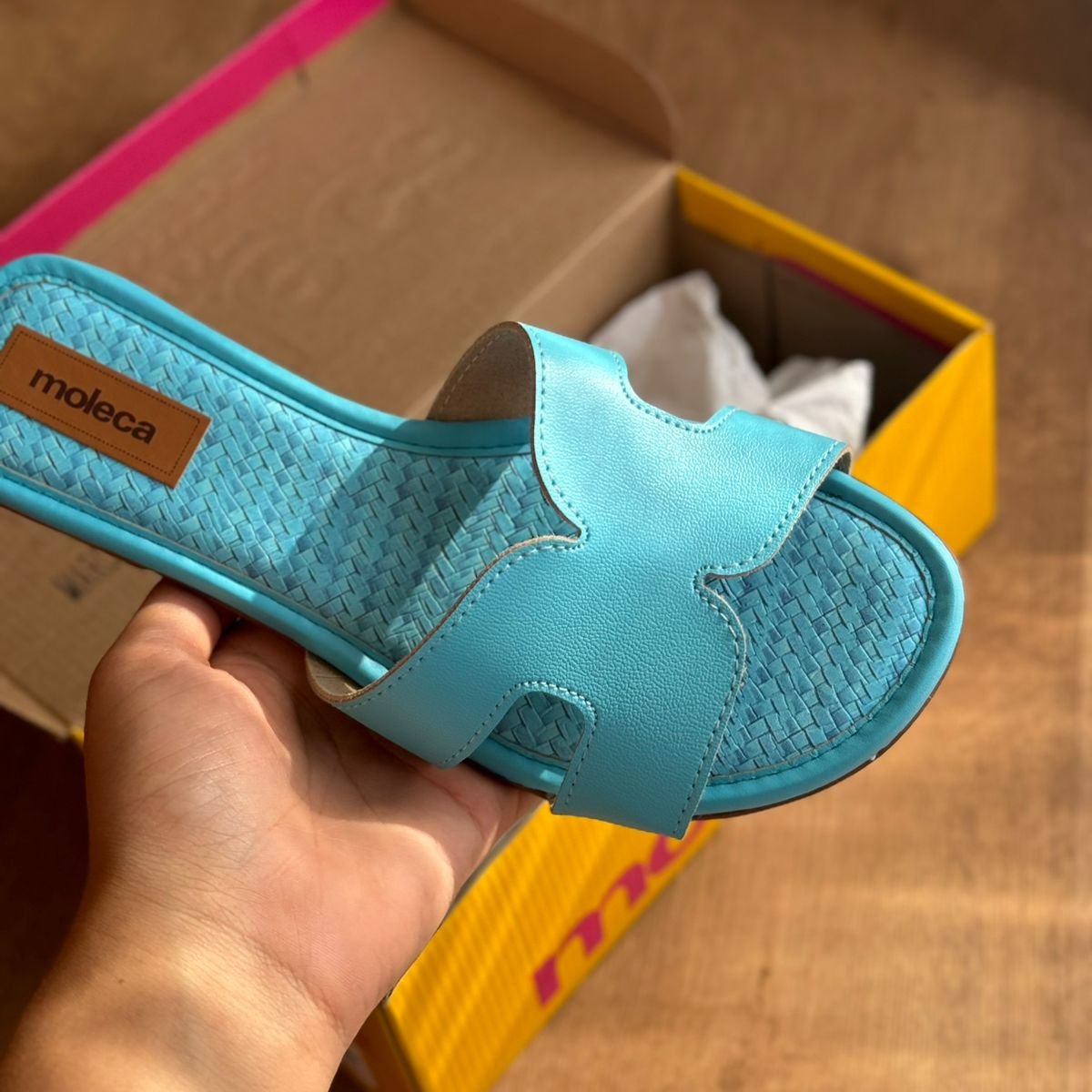 Sandália Rasteira Moleca H 5463.307