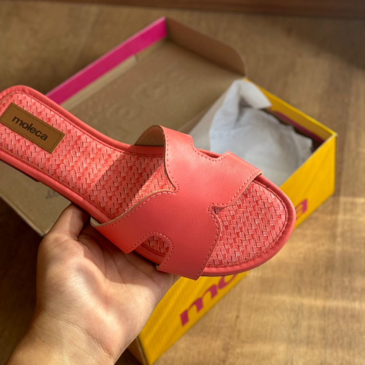 Sandália Rasteira Moleca H 5463.307