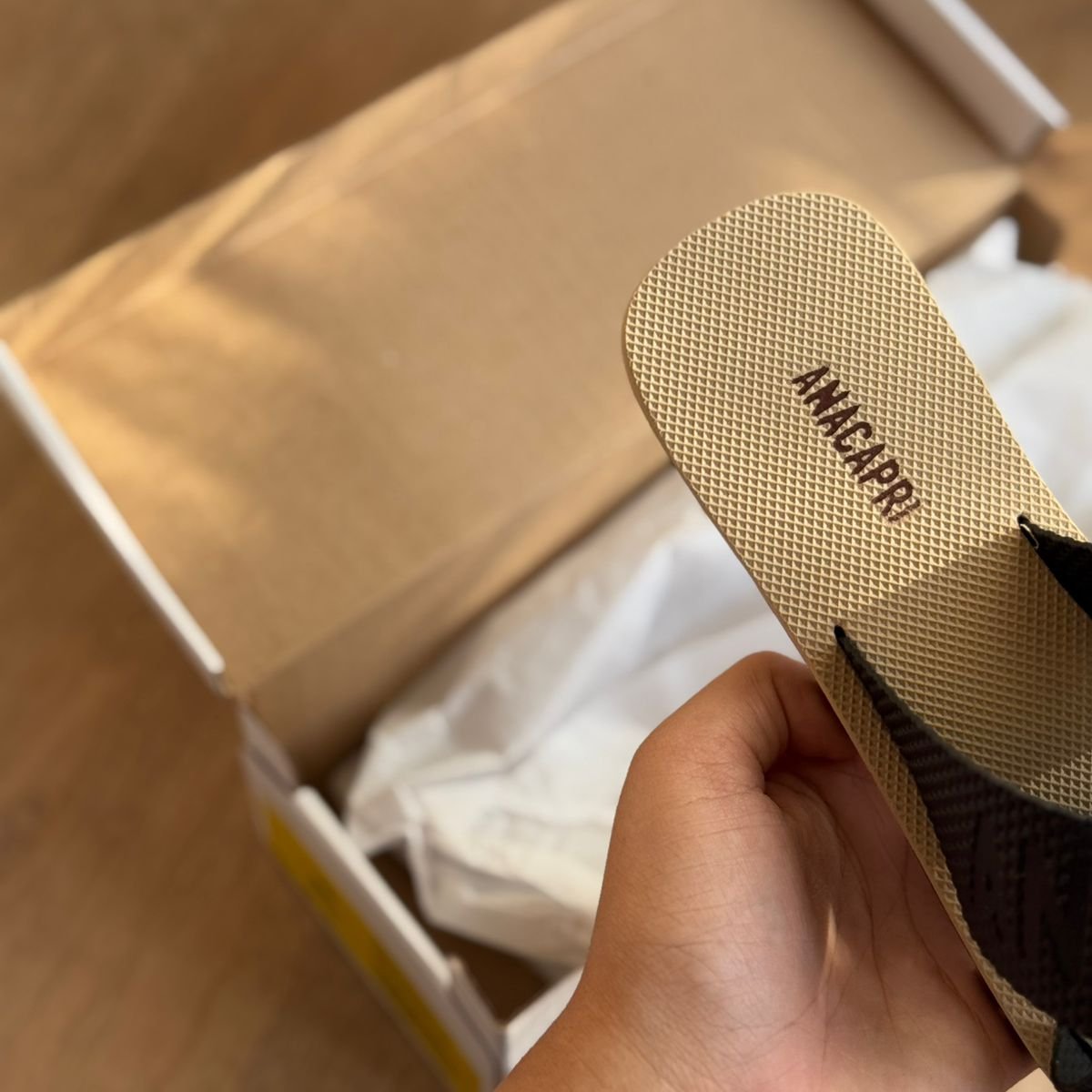 Rasteira Ana Capri Tiras Cruzadas Injetada C303860002