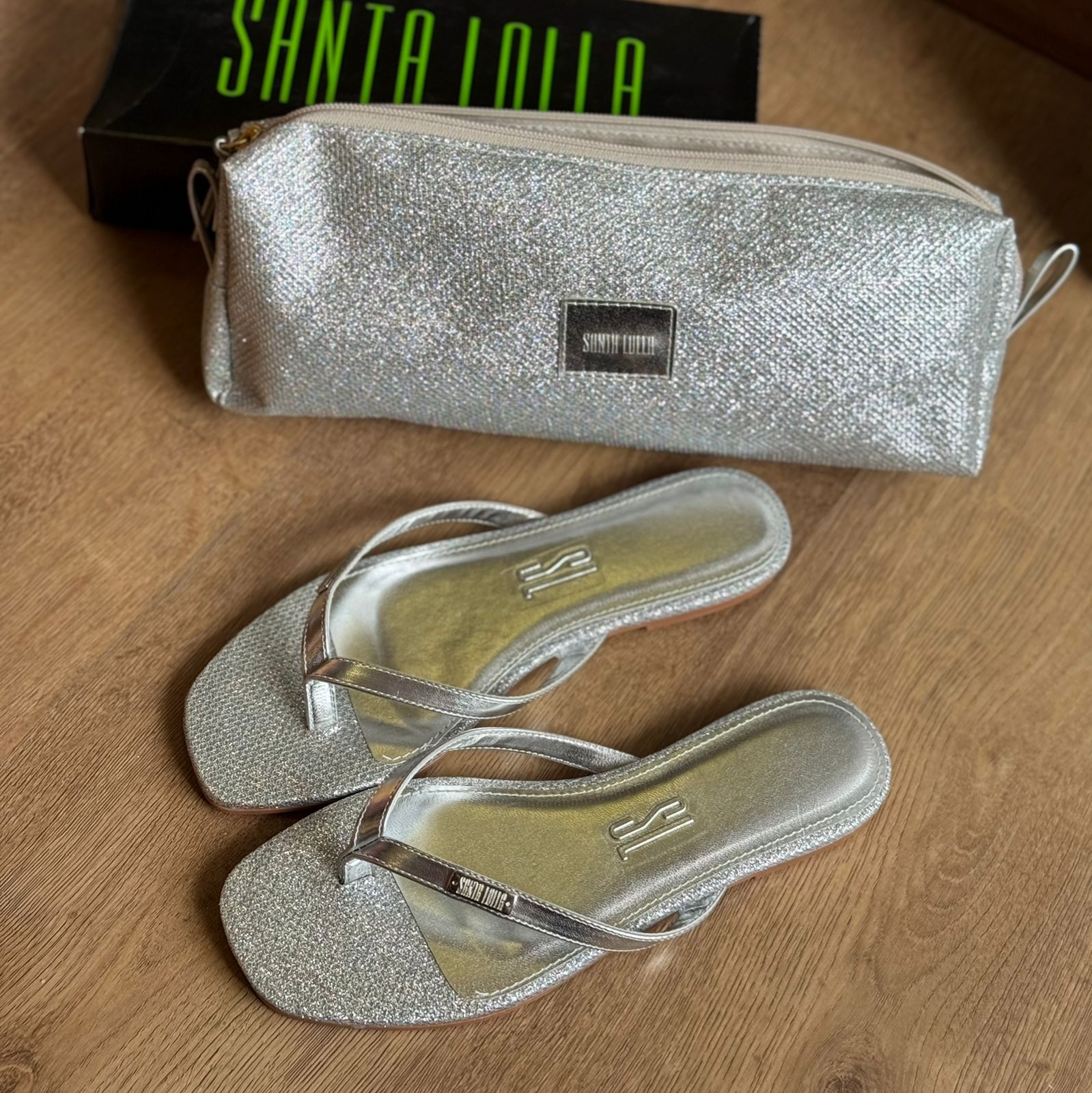 Kit Santa Lolla Rasteira E Necessaire Lumicolor 8141.1559.01AF