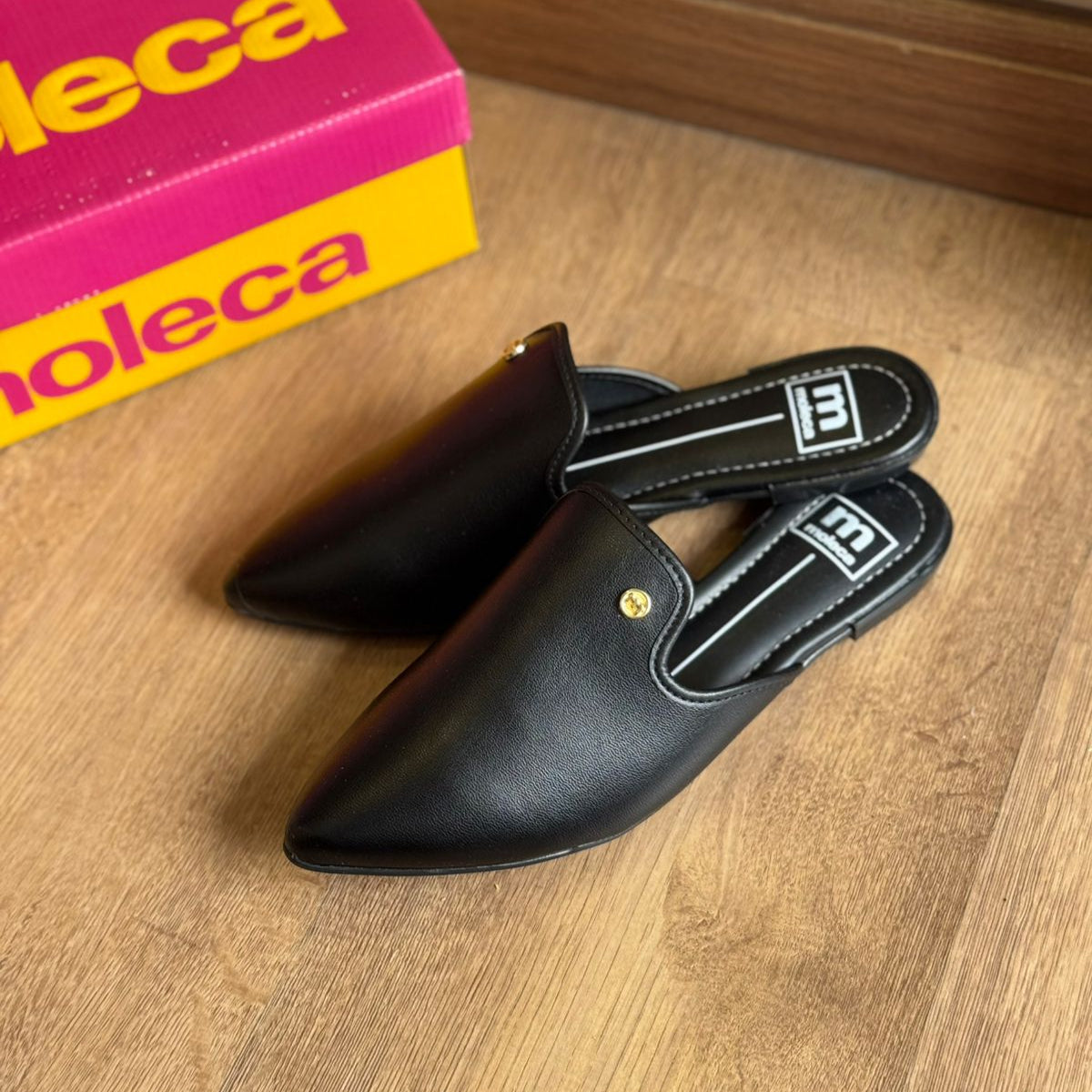 Mule Moleca Rasteira Bico Fino 5444.300