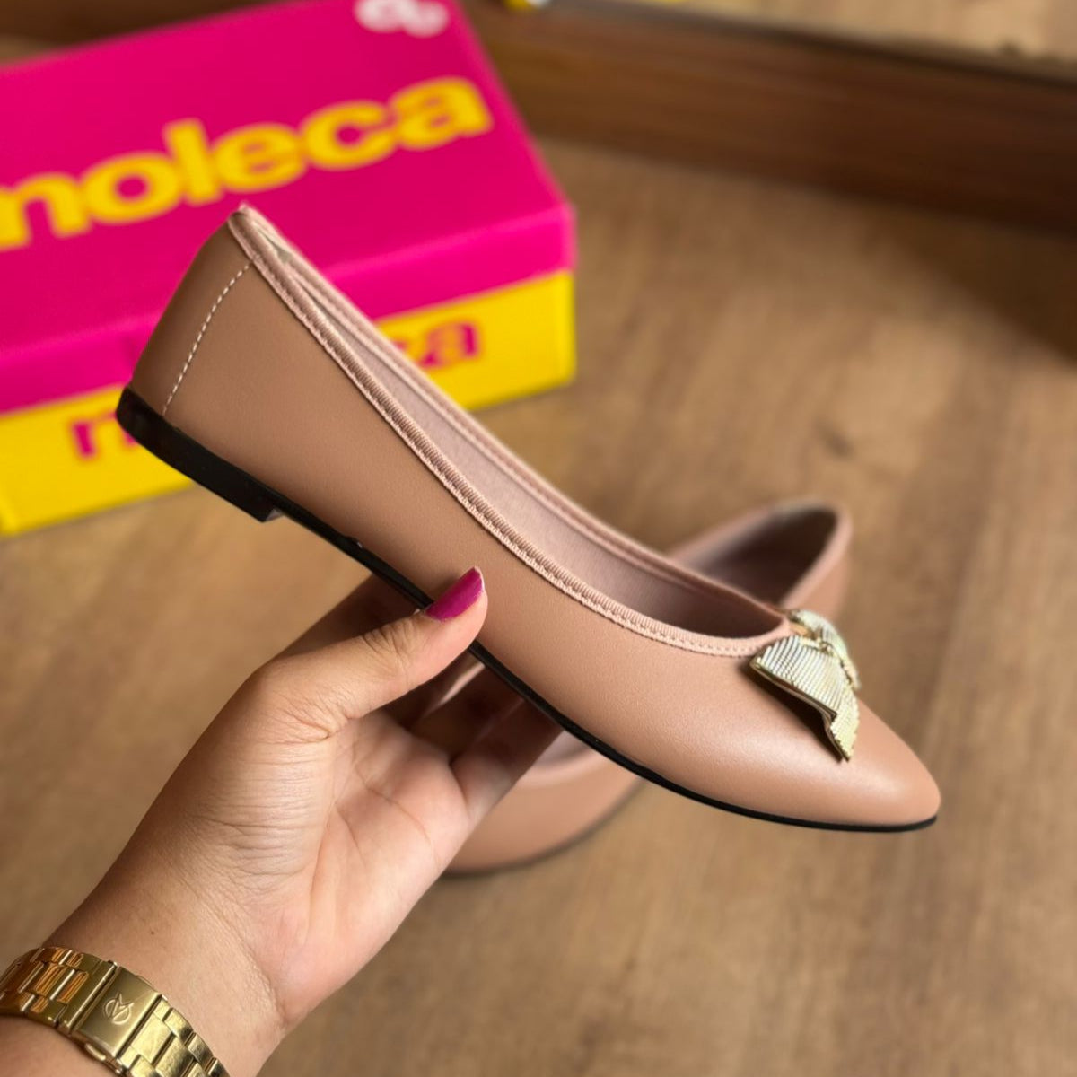 Sapatilha Moleca Detalhe de Laço 5727.134