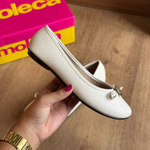 Sapatilha Moleca Detalhe Dourado 5726.135