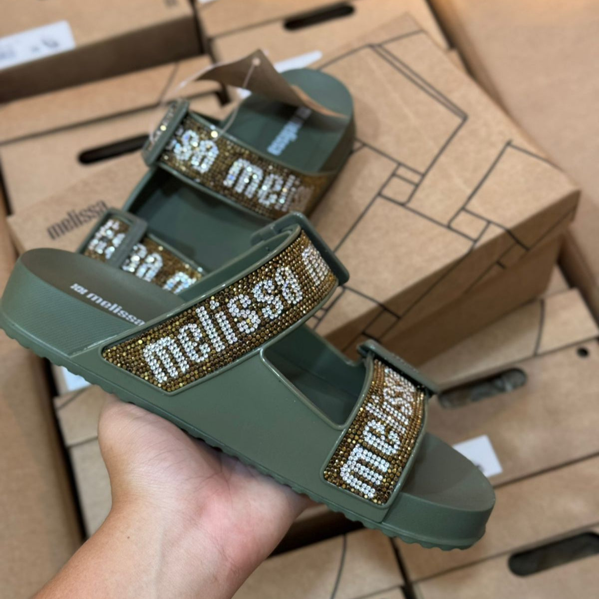 Sandália Melissa Cozy M-Lover Deluxe 36259