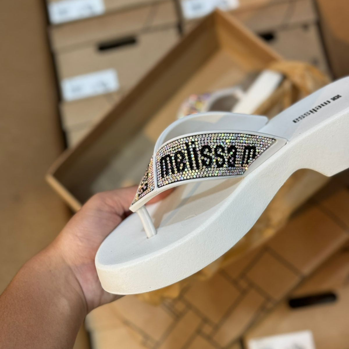 Sandália Melissa Flatform M-Lover Deluxe 36977