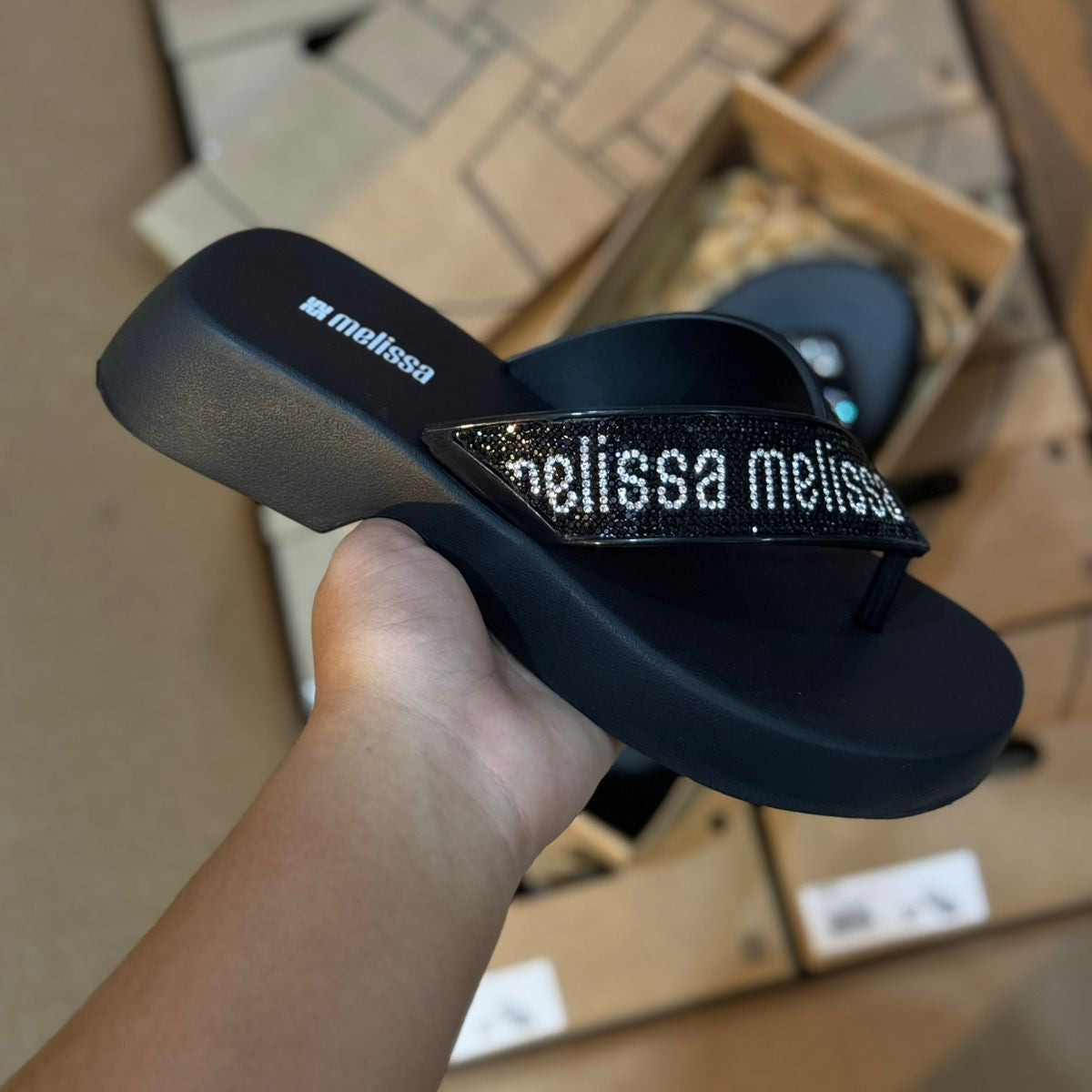 Sandália Melissa Flatform M-Lover Deluxe 36977