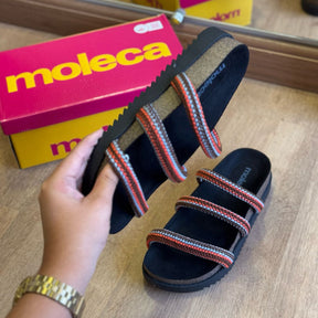 Sandália Moleca Tiras de Corda 5500.110