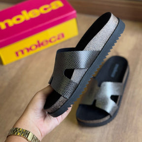 Sandália Moleca Papete H 5500.100.29853