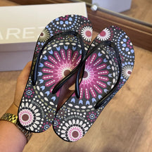Chinelo de Dedo Arezzo Estampado Z190260121