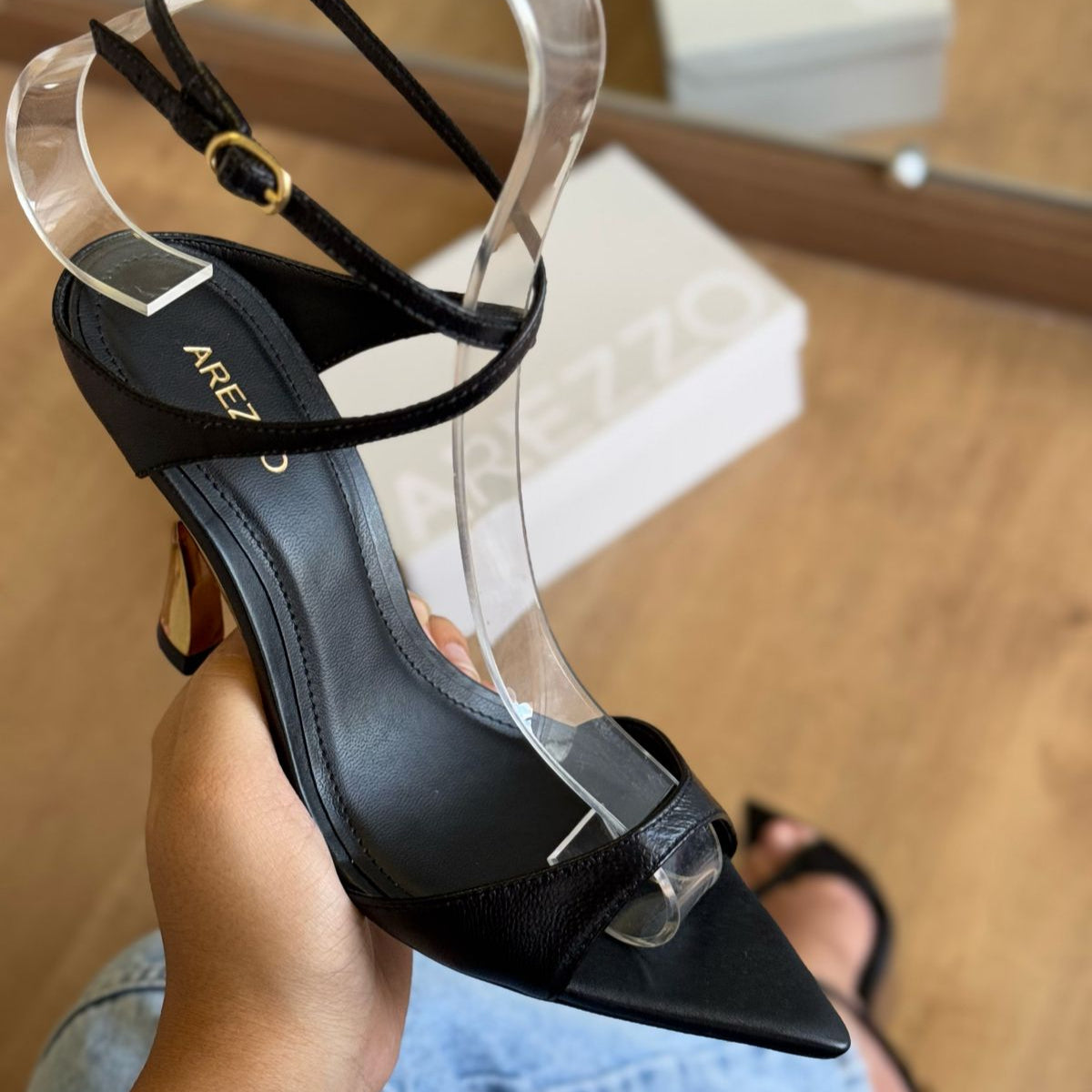 Salto Arezzo Salto Couro A137740001